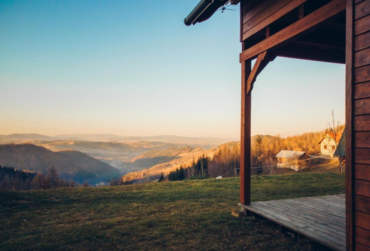 2 Domki W Gorach Lacko Exteriör bild